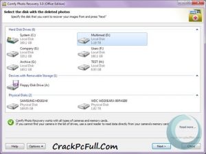 Comfy Photo Recovery Crack 5.8 With Registration Key Free Download